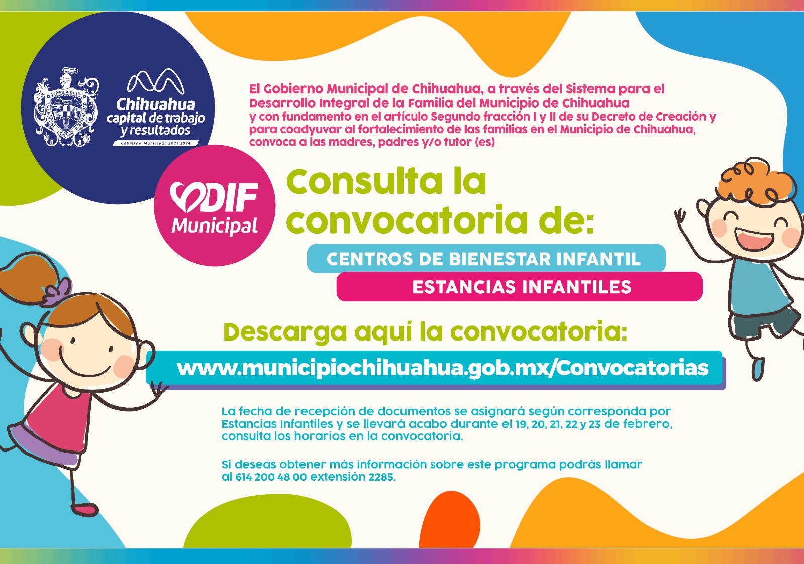 Abre DIF Municipal convocatoria para Estancias Infantiles y Centros de ...