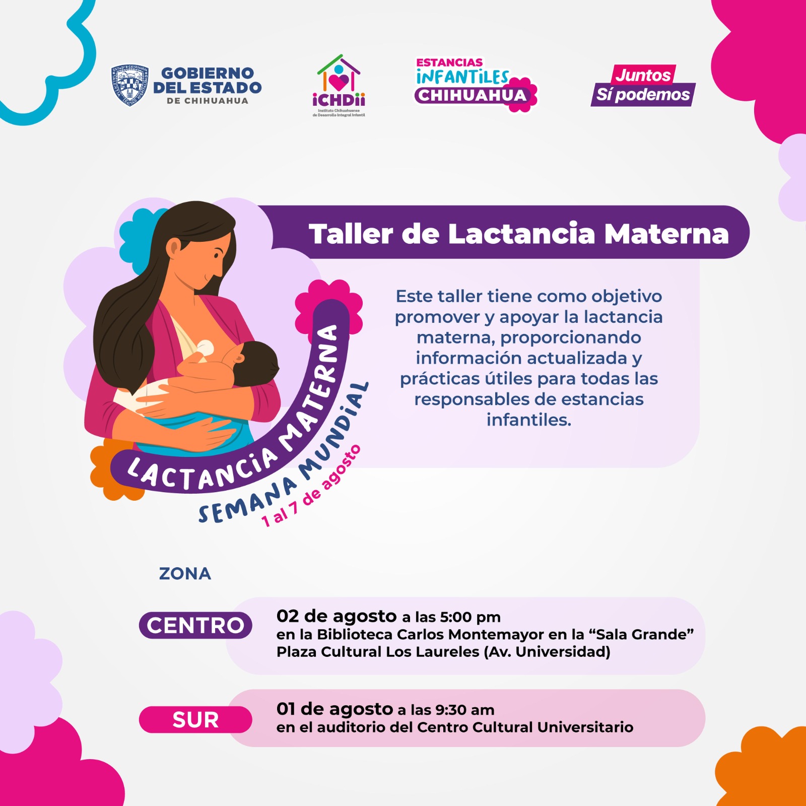 Capacita ICHDII sobre lactancia materna a estancias infantiles – Al ...