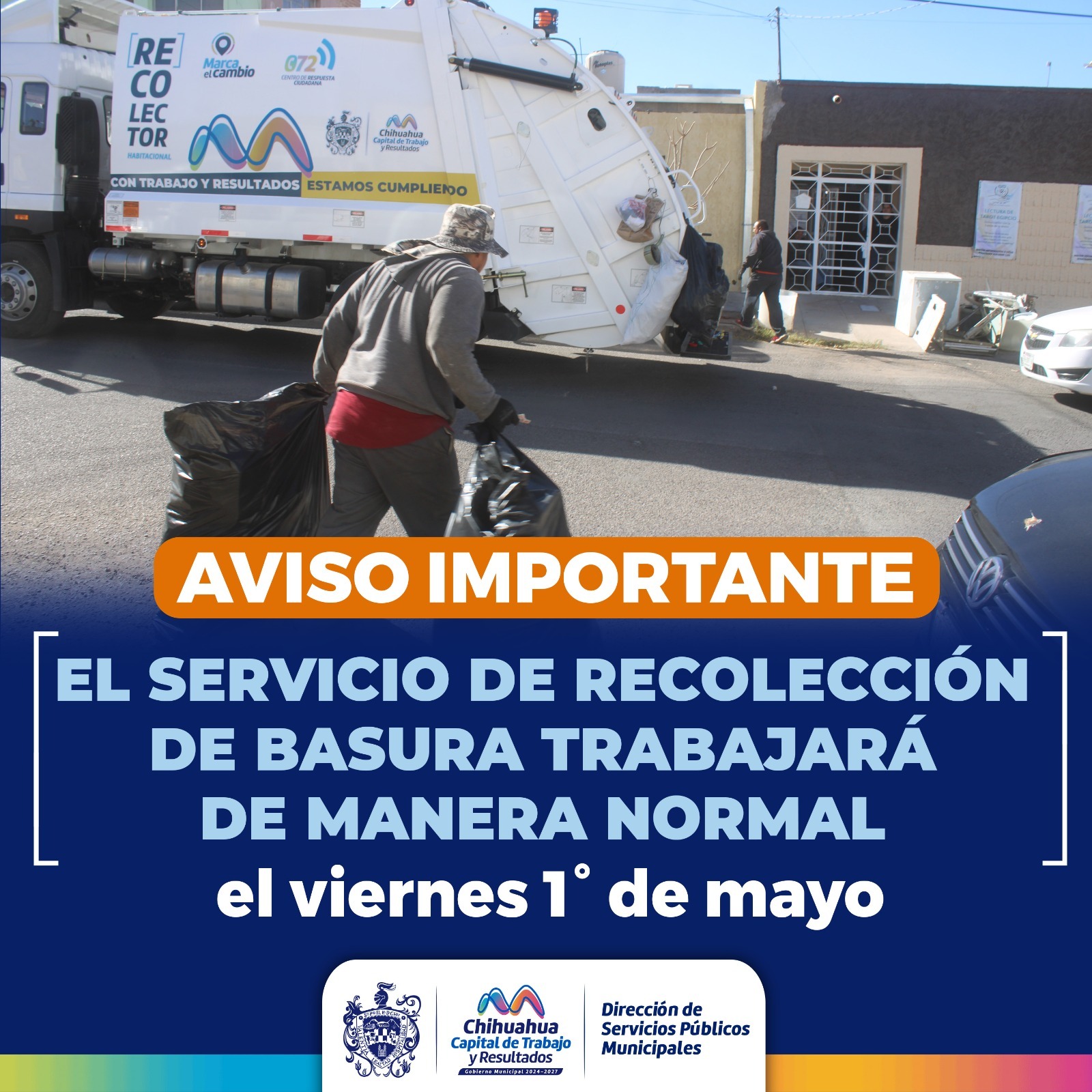 Trabajará normal servicio se recolección de basura 1 y 5 de mayo – Al ...