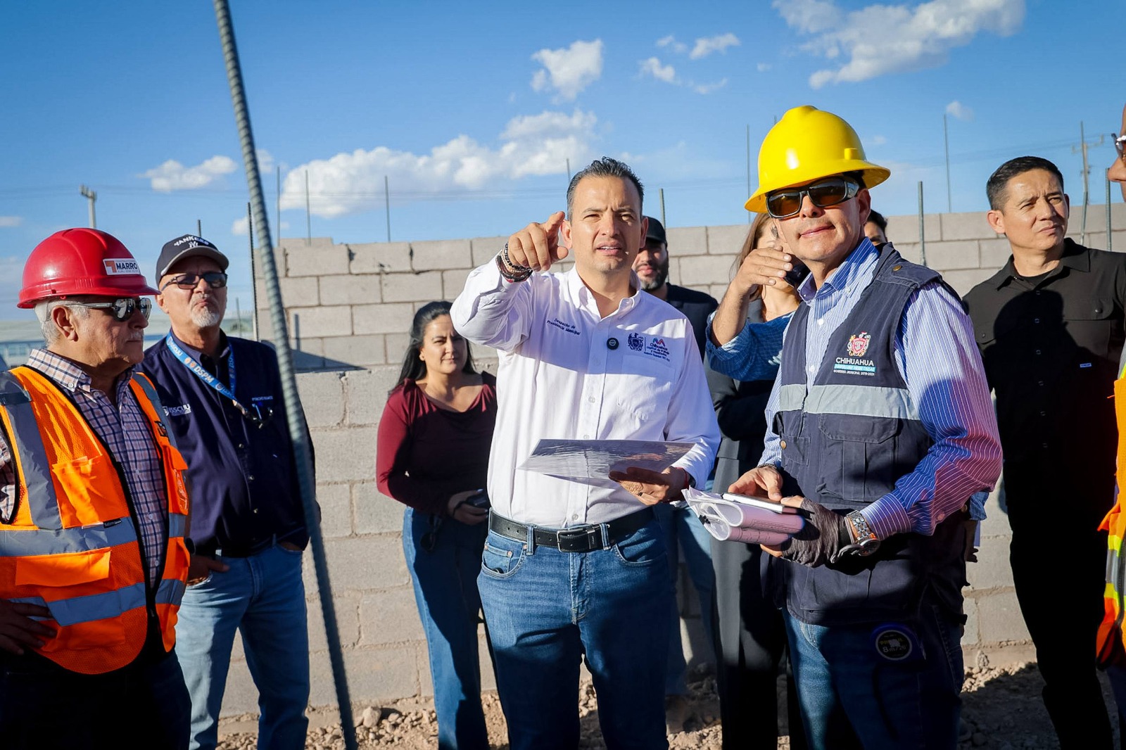 Supervisa alcalde Marco Bonilla construcción de la Comandancia Oriente ...